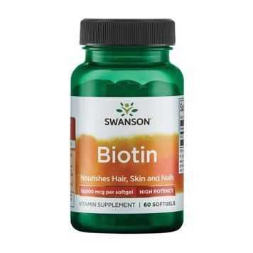Biotin High Potency 10,000 mcg - 60sgels (До 04.25) 2023-10-3542 фото