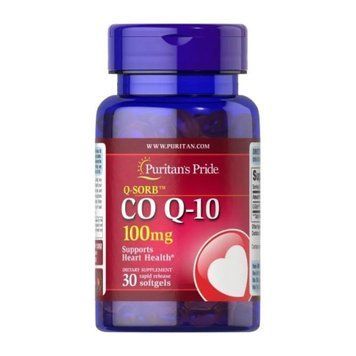 Q-SORB&trade; Co Q-10 100 mg - 30 softgels 100-32-2811108-20 фото