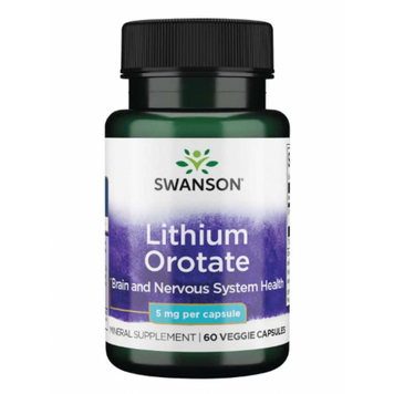 Lithium Orotate 5mg - 60veg caps 100-38-1833315-20 фото