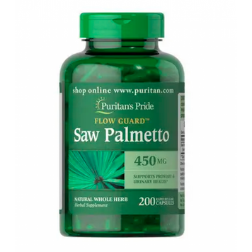 Saw Palmetto 450mg - 200 caps 100-46-9812894-20 фото