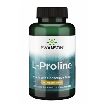L-Proline 500mg -100 caps 100-43-5912939-20 фото
