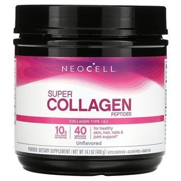 Супер коллагеновые пептиды, Super Collagen Peptides, Neocell, без вкуса, 400 г NEL-12986 фото