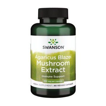 Agaricus Blazei Mushroom Extract 500mg - 90 vcaps (Повреждена банка) 2023-10-3501 фото
