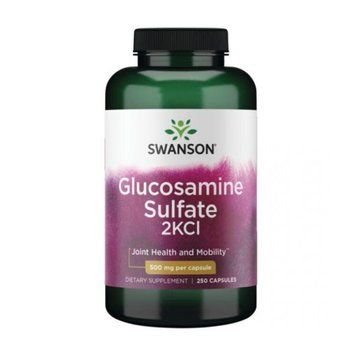 Glucosamine Sulfate 2KCI 500mg - 250caps (До 11.24) 2023-10-2617 фото