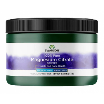 Magnesium Citrate Powder 100% Pure - 244g 100-71-0715416-20 фото