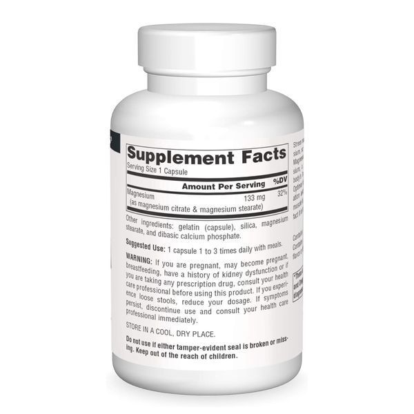 Magnesium Citrate 113mg - 90 caps 2022-10-1451 фото