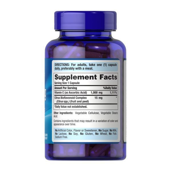 Vitamin C-1000 Bioflavonoids - 100 caps 2023-10-2093 фото