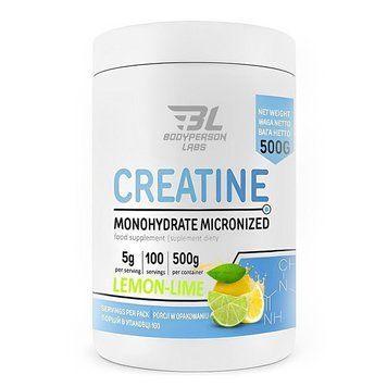 Creatine monohydrate - 500g Lemon Lime (Повреждена банка) 2023-10-2619 фото