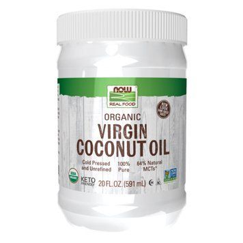 Organic Coconut Oil Virgin - 20 oz 2022-10-2373 фото