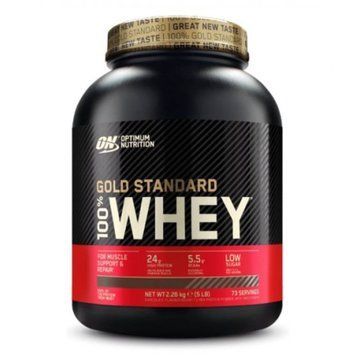 Gold Standard 100% Whey - 2260g Double Rich Chocolate (Повреждена банка) 2022-10-1504 фото
