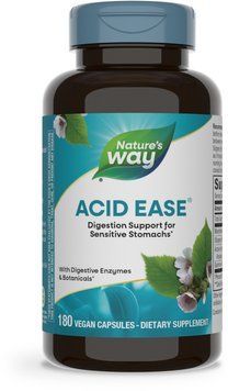 Формула пищеварения, Acid Ease, Digestion Formula, Nature's Way, 180 веганских капсул EMT-60618 фото