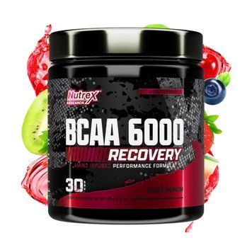 BCAA 6000 - 237g Fruit Punch (Затертая дата) 2023-10-3400 фото