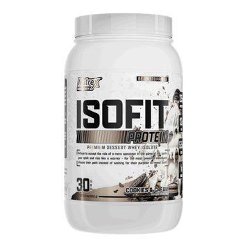 Isoﬁt - 30srv Cookies Cream (Повреждена банка) 2023-10-3565 фото