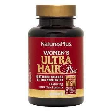 Витамины для волос для женщин, Women&rsquo;s Ultra Hair Plus, Nature's Plus, 60 таблеток с замедленным высвобождением NAP-04833 фото