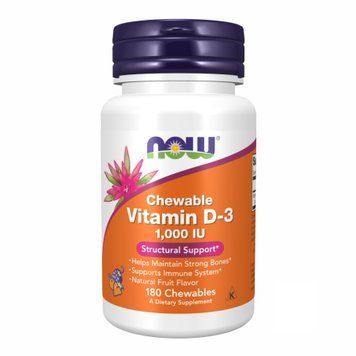 VIT D-3 1000 IU Fruity Chew - 180 loz 2022-09-1183 фото