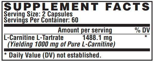 Lipo 6 Carnitine - 120 caps 100-60-6449309-20 фото