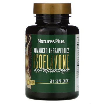 Соевые изофлавоны, Isoflavone Rx-Phytoestrogen, Nature's Plus, Advanced Therapeutics, 30 таблеток NAP-04987 фото