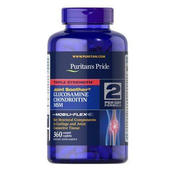 Glucosamine Chondroitin MSM Triple Strength - 360 caplets 100-56-1933503-20 фото