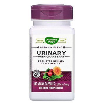 Журавлина для сечових шляхів, Urinary with Cranberry, Nature's Way, 100 веганських капсул NWY-79320 фото