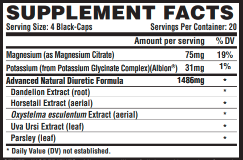 Lipo-6 Black Diuretic - 80ct 100-66-5175578-20 фото