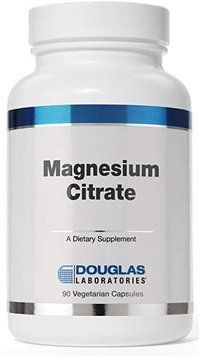 Магній цитрат, Magnesium Citrate, Douglas Laboratories, підтримує ензматичну активність, м'язи та нерви, 90 капсул DOU-97752 фото