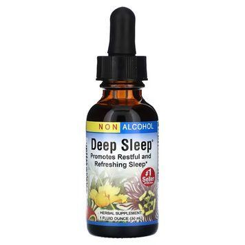 Здоровый сон, без алкоголя, Deep Sleep, Herbs Etc., 30 мл HEC-31001 фото
