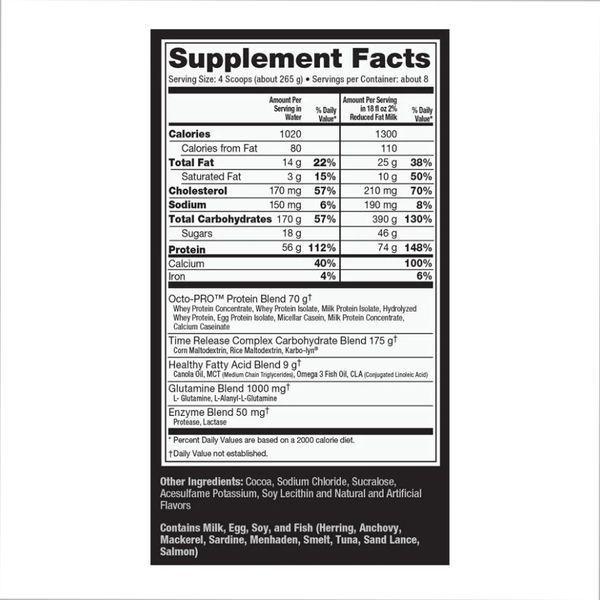 Muscle Juice Revolution 2600 - 2120g Chocolate Creme 2022-10-0816 фото