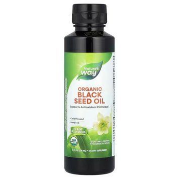 Масло черного тмина, Black Seed Oil, Nature's Way, органик, 236 мл NWY-12322 фото