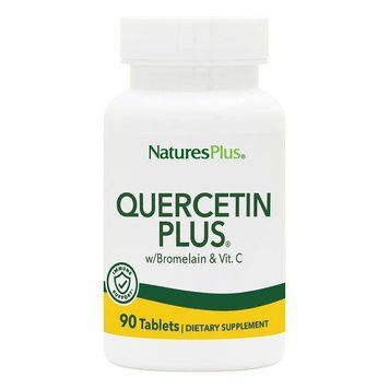 Кверцетин, Quercetin Plus, Nature's Plus, 90 таблеток NAP-02564 фото
