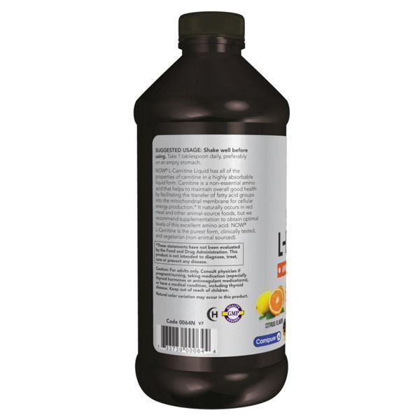 Carnitine Liquid 3000mg - 16 oz 2022-10-2538 фото