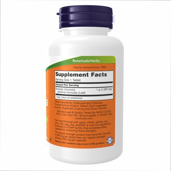 Graviola 1000 mg - 90 tabs 2022-10-2066 фото