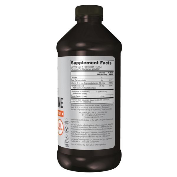 Carnitine Liquid 3000mg - 16 oz 2022-10-2538 фото