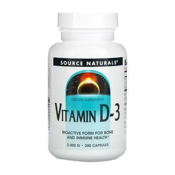 Vitamin D-3 2000 IU - 200 caps (До 02.24) 2023-10-3262 фото