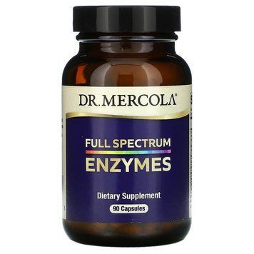 Ферменты полный спектр, Full Spectrum Enzymes, Dr. Mercola, 90 капсул MCL-03090 фото