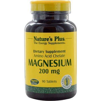 Магний, Magnesium, Nature's Plus, 200 мг, 90 таблеток NAP-03350 фото