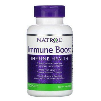 Зміцнення імунітету з Епікор, Immune Boost, Natrol, 30 капсул NTL-05744 фото