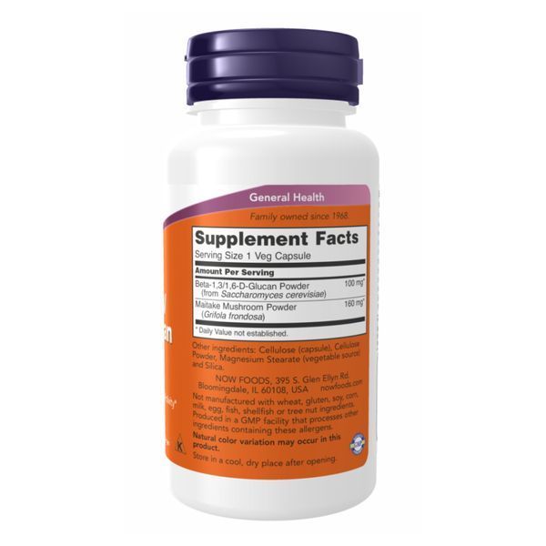 Beta-1,3/1,6-D-Glucan 100mg - 90 vcaps 2022-10-0695 фото