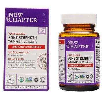 Комплекс для здоров'я кісток, Bone Strength Take Care, New Chapter, 30 тонких таблеток NCR-00406 фото