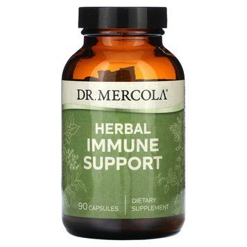 Поддержка иммунитета, Herbal Immune Support, Dr. Mercola, травяная, 90 капсул MCL-21090 фото