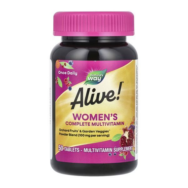 Alive!&reg; Women's Complete Multivitamin - 50 tabs 2023-10-2773 фото