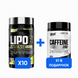 Combo Lipo 6 Black Intense - 60 caps х 10шт + Caffeine - 60 caps х 1шт - В ПОДАРОК! promo_LIPO-6 BLACK INTENSE фото 1
