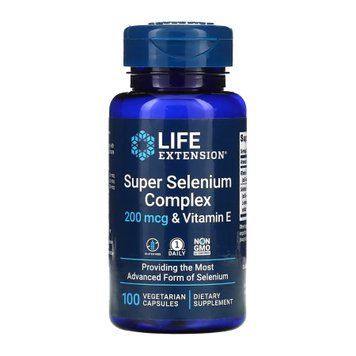Super Selenium Complex 200 mcg - 100 vcaps (Пошкоджена етикетка) 2023-10-2804 фото