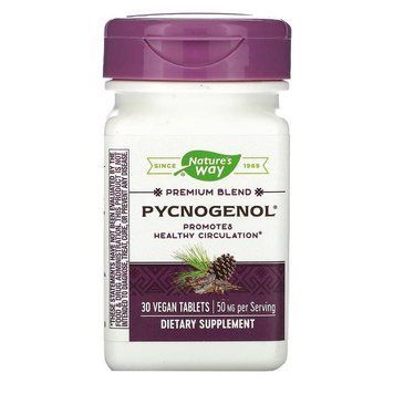 Пікногенол, Pycnogenol&reg;, Nature's Way, екстракт соснової кори, 50 мг, 30 таблеток NWY-45151 фото
